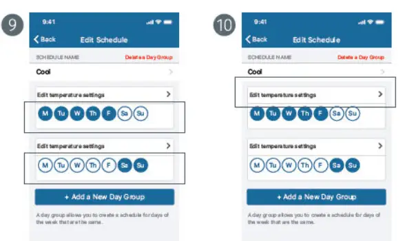 sensi Thermostat - xi sti n g 2