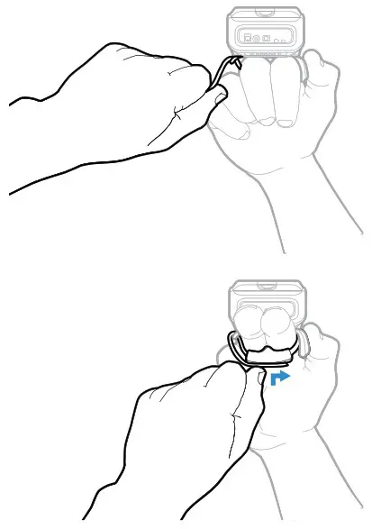 Honeywell 8690i Wearable RFID Mini Wearable Mobile Computer - Attach the Device to Your Fingers 2