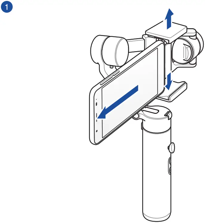 ASUS G3M B1 3 Axis Handheld Stabilizer - Folding