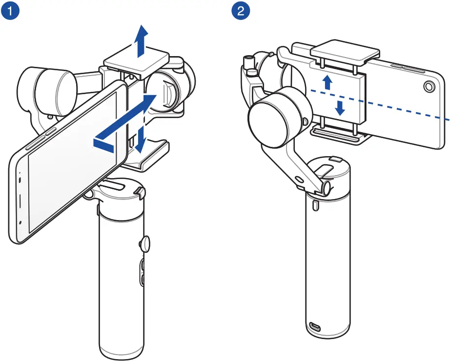 ASUS G3M B1 3 Axis Handheld Stabilizer - Mounting