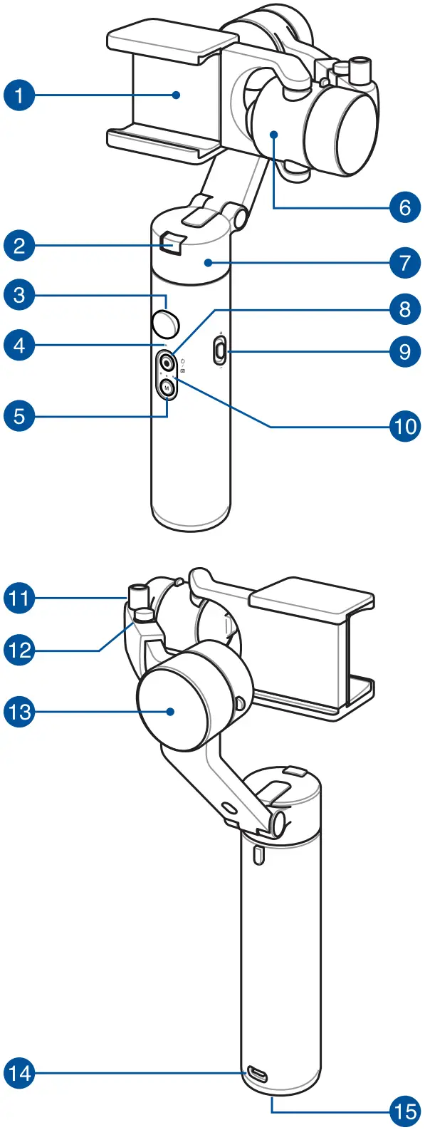 ASUS G3M B1 3 Axis Handheld Stabilizer - Overview