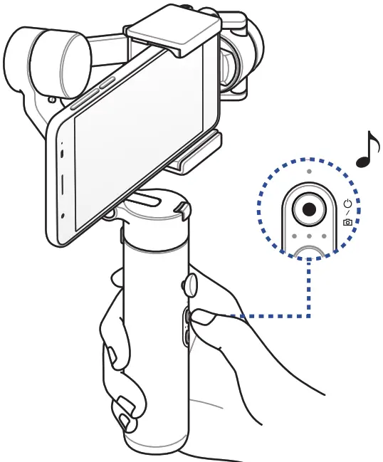 ASUS G3M B1 3 Axis Handheld Stabilizer - Powering