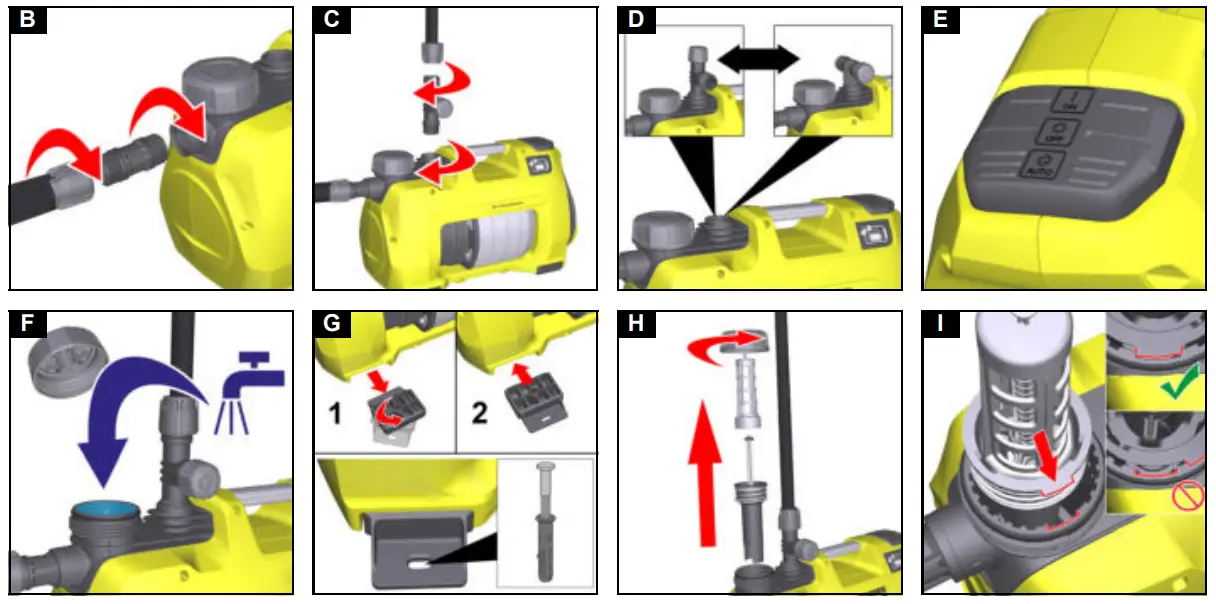 KARCHER BP 5 Garden Self Priming Pump - fig1