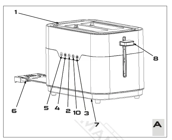 BORMANN-Elite-BHA4015-Toaster-1