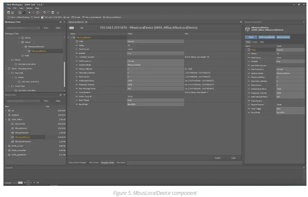 iSMA B AAC20 M Bus intelligent Building controls- MbusLocalNetwork2