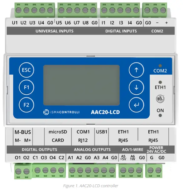 iSMA B AAC20 M Bus intelligent Building controls- protocol