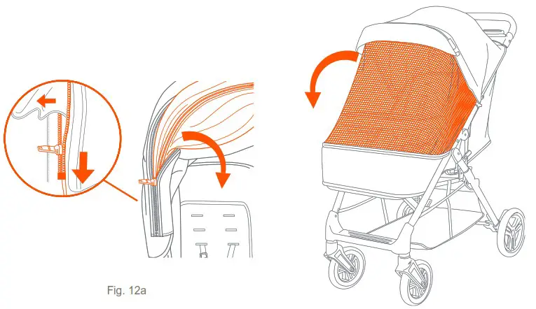 babytrend ST12D14E Passport Bassinet Stroller - FEATURES 4