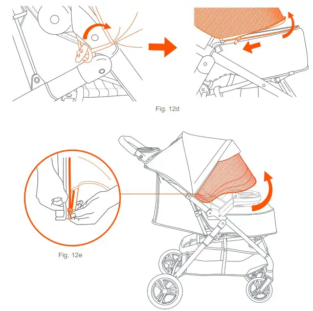 babytrend ST12D14E Passport Bassinet Stroller - FEATURES 6