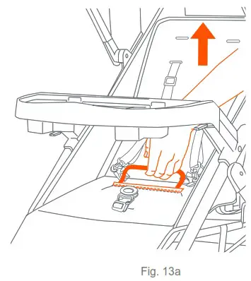 babytrend ST12D14E Passport Bassinet Stroller - FOLD 1