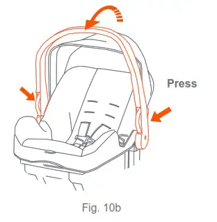 babytrend ST12D14E Passport Bassinet Stroller - INFANT CAR SEAT 2