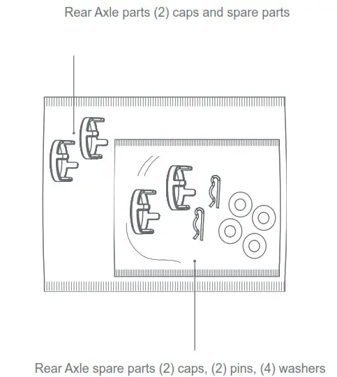 babytrend ST12D14E Passport Bassinet Stroller - PARTS PIEZAS 2
