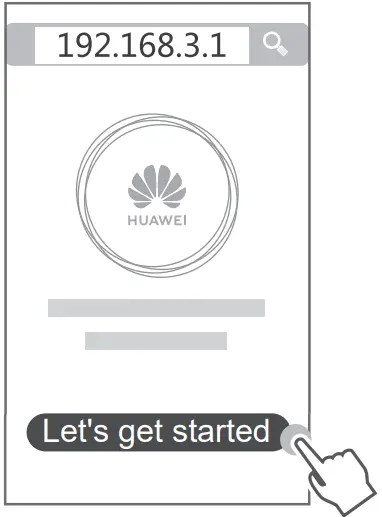 HUAWEI WiFi AX3 - browser