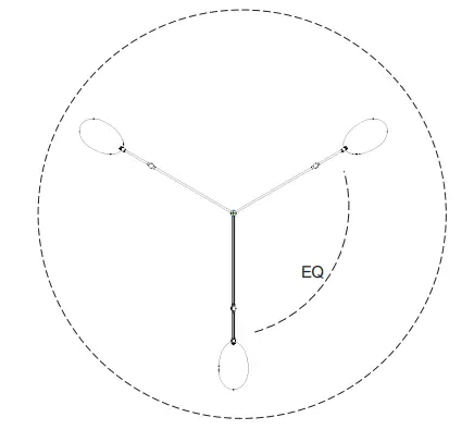 VISUAL COMFORT ARN 5008 Sommerard Medium Triple-Arm Chandelier FIG 3