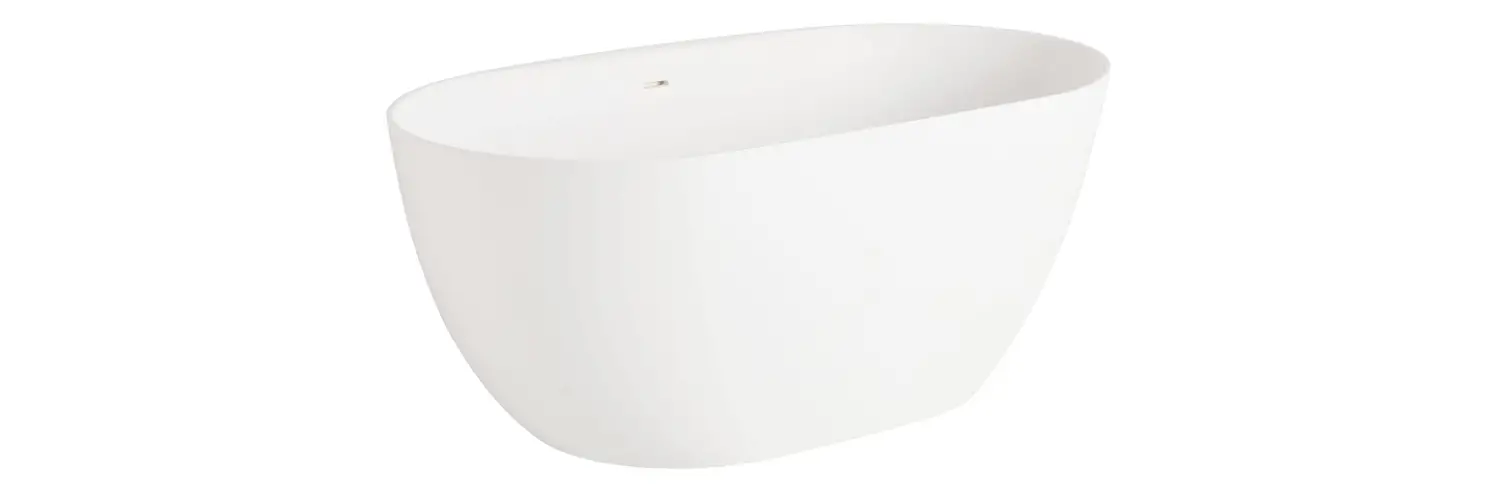 Signature Hardware 952996-59-mb 59 Inch Solid Surface Soaking Tub Instruction Manual