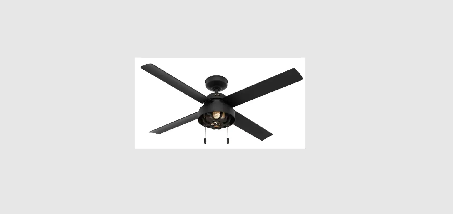 Hunter 50336 Spring Mill 52 Inch Ceiling Fan Installation Guide