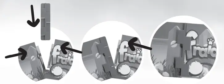 PlayMonster GP022 Fraidy Cats The Purrfect Race Game of Fur Flying Fun - fig 1