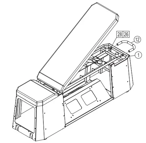 taurus TF-NPI2001A Selectabell Weight Bench - Figure 5