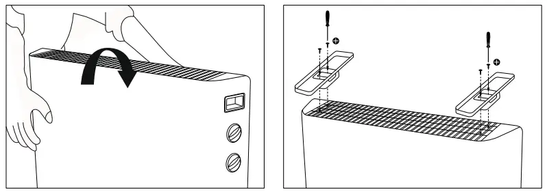Goldair GCV325 2000W Convector Heater with Turbo Fan - fig2