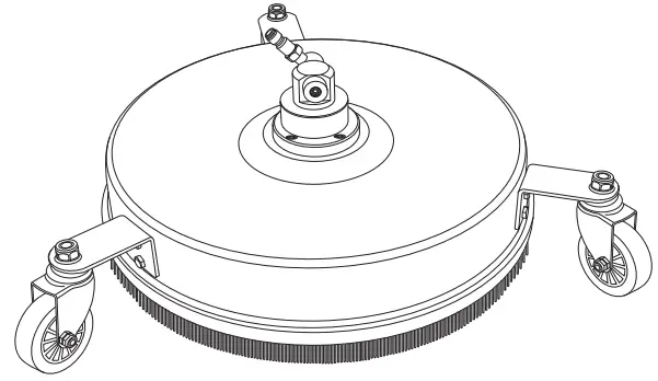 SURFACE MAXX SGY-PWA77 Stainless Steel Pressure Washer Surface Cleaner-fig1