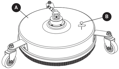 SURFACE MAXX SGY-PWA77 Stainless Steel Pressure Washer Surface Cleaner-fig2
