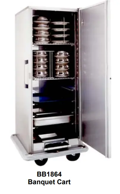 CARTER-HOFFMANN B96 Heated Banquet Cart fig 2