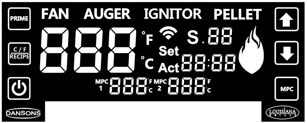 LOUISIANA GRILLS 10638 Wood Pellet Grill and Smoker - CALIBRATED