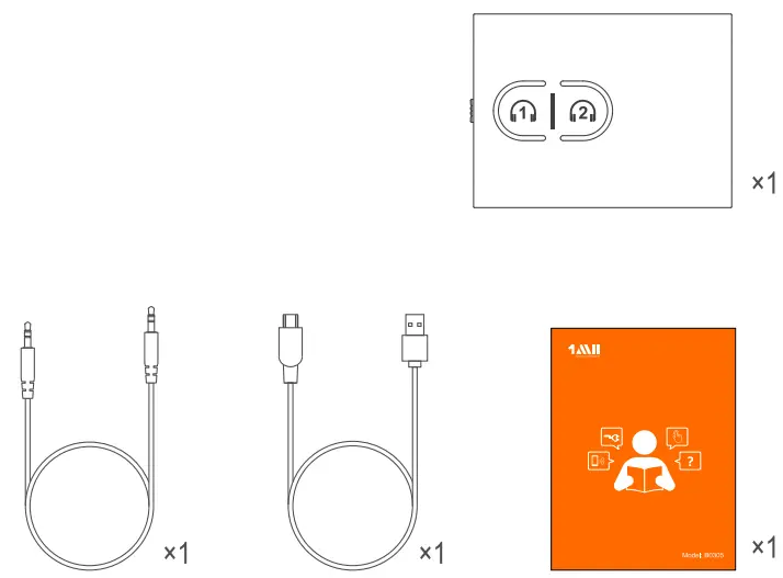 1Mii B0305 2 In 1 Wireless Transmitter and Receiver - fig 6