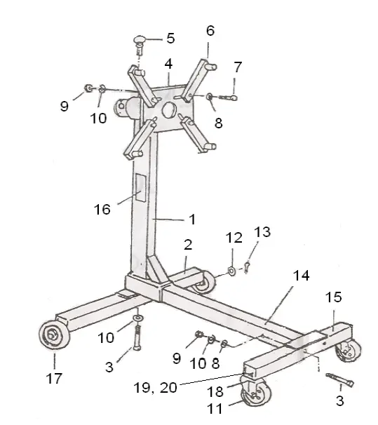 JULA-601021-Car-Engine-Stand-FIG-1