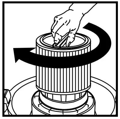 shop vac CH87 10 Gallon 6 0 Peak HP Contractor Series Wet Dry Vacuum - Fig 10