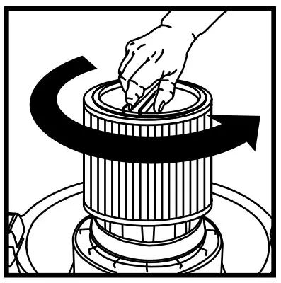 shop vac CH87 10 Gallon 6 0 Peak HP Contractor Series Wet Dry Vacuum - Fig 11