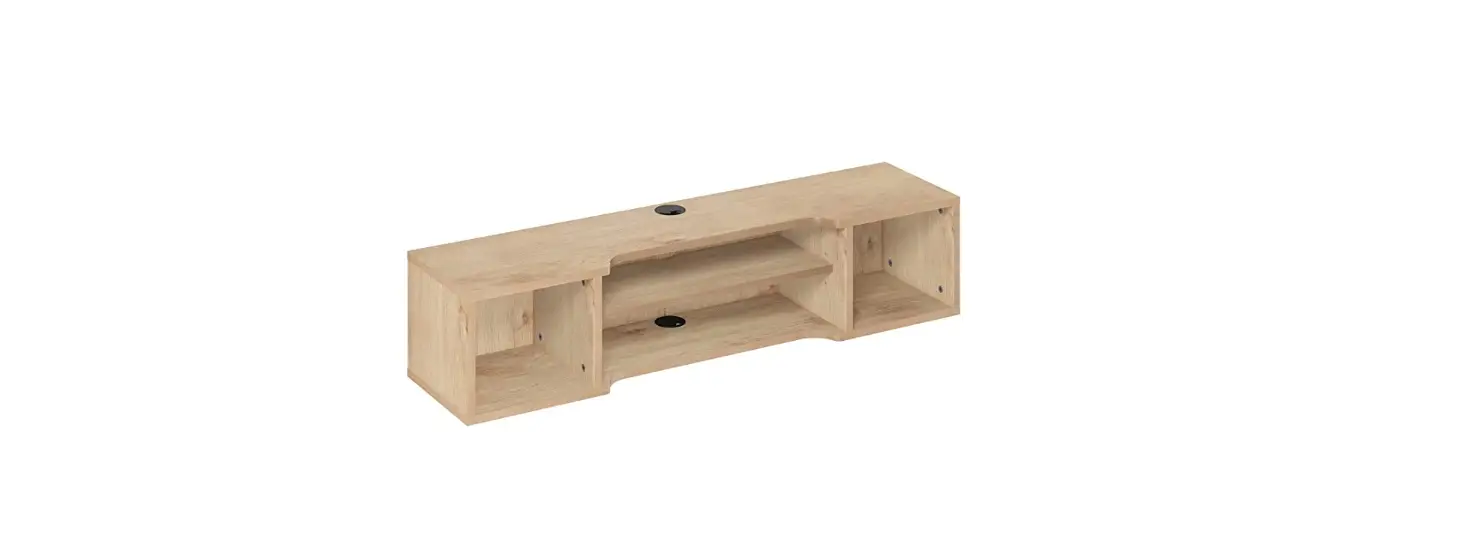 Furinno Fr21028b Floating Storage Hutch Media Console Instructions