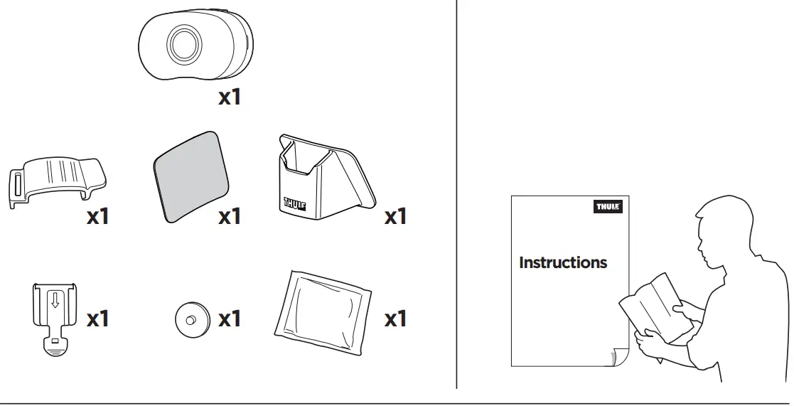 THULE 20201516 Delight Light Kit - FIG 1