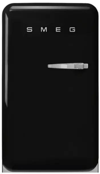 smeg FAB10LBL5 55cm Retro Left Hand Hinge Refrigerator -