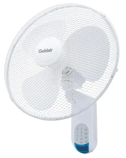 Goldair GCWF100 40cm Wall Fan with Remote I