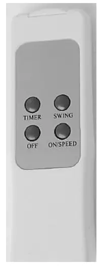 Goldair GCWF100 40cm Wall Fan with Remote - fig 7