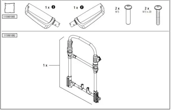 FIG 12 Spare parts list