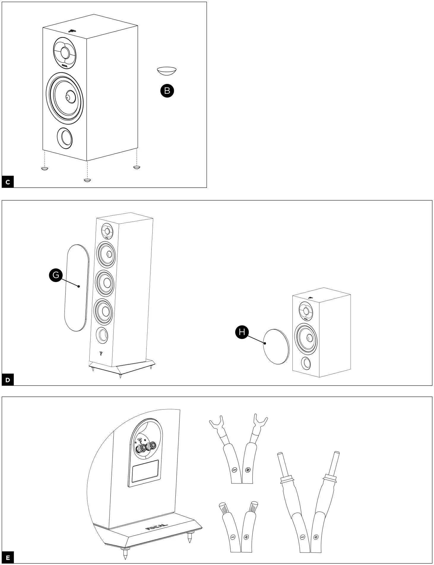 FOCAL CHORA - Fig-C, D, E