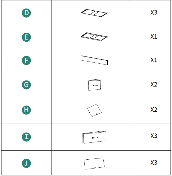 YITAHOME FTBFSD-0029-E 5-Drawer Storage Chest-3