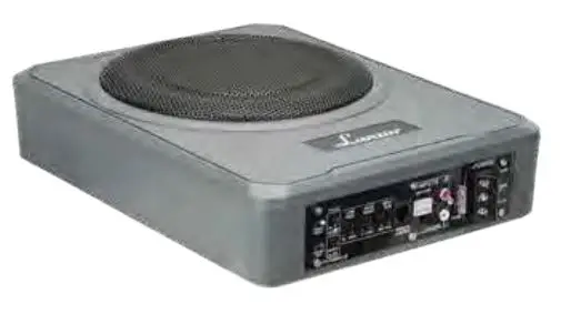 PYLE Lanzar SBA8A 8 Inch 600W Low Profile Active Amplified Car Audio Subwoofer System User Manual - Technical Specs