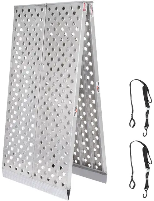 Big Boy EZ RIZER MF3-EZ Series Aluminum Tri-Fold 3-Piece Motorcycle Ramp