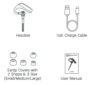 earphone SOLUTIONS G6 Business Wireless Headset-1
