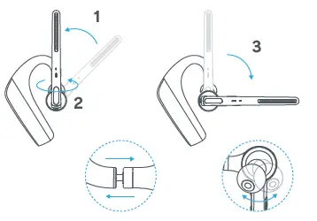 earphone SOLUTIONS G6 Business Wireless Headset-4