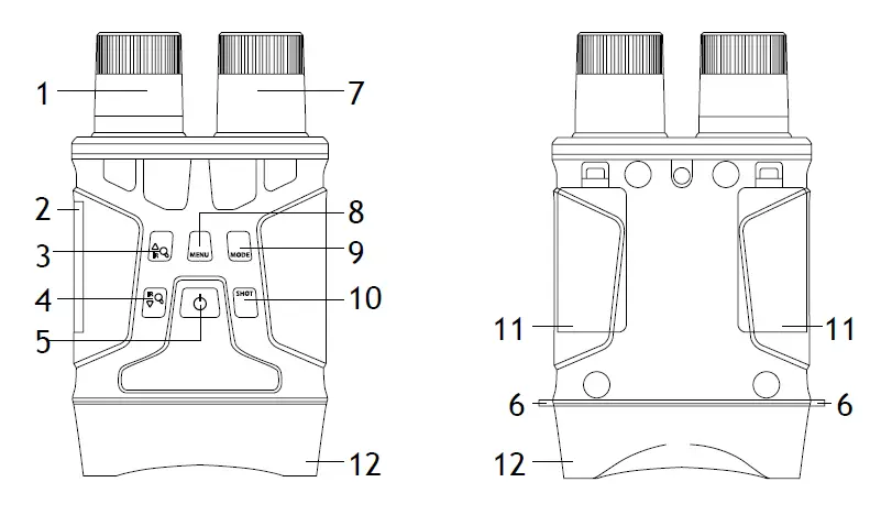 levenhuk Atom Digital DNB100 Night Vision Binoculars 1
