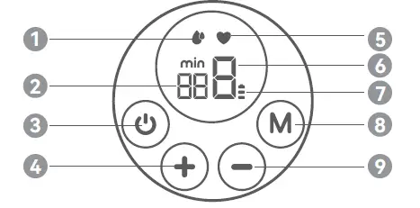 MOMCOZY S12 9 Levels Wearable Electric Breast Pump 02