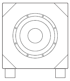 EMOTIVA SE8-SE12 12 Inches Flex Subwoofer Audio-fig-2