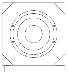 EMOTIVA SE8-SE12 12 Inches Flex Subwoofer Audio-fig-4