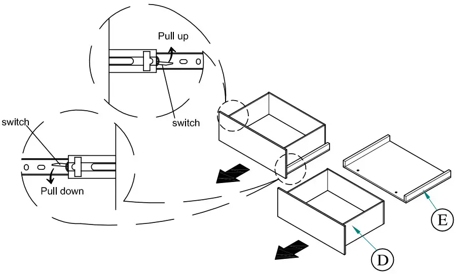 Best Quality Furniture 9749 Venetian 6 Piece Champagne Eastern King Bedroom Set - Figure 42
