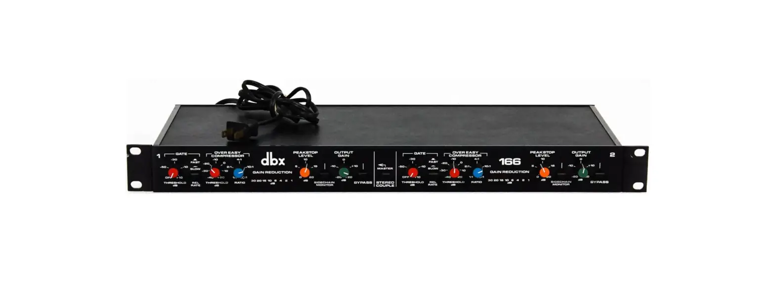 Dbx 166 Professional Dynamics Processor Instruction Manual