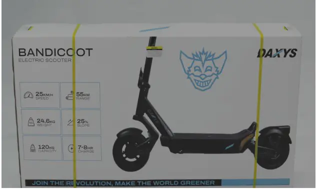DAXYS Bandicoot Electric Kickscooter - Assembly Instructions 1