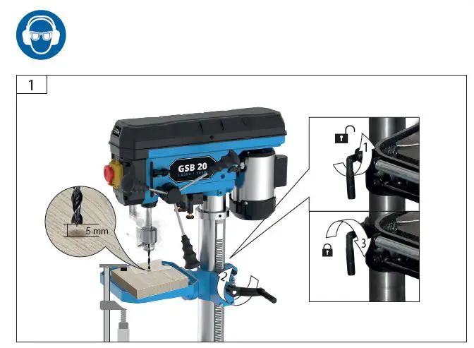Gude-55209-GSB-20-Laser-500W-Pillar-Drill-fig-12